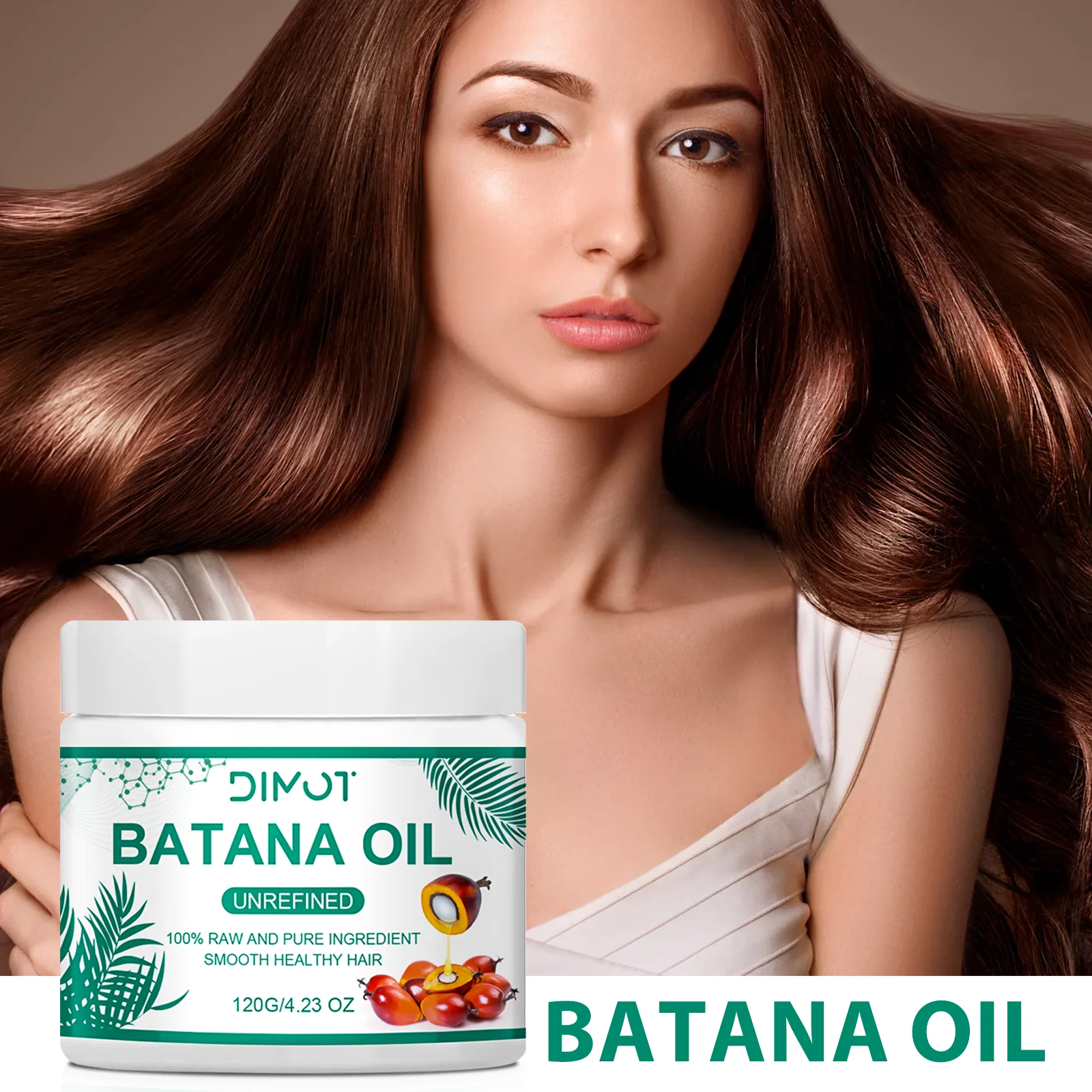 Hair Care Organic - Masque capillaire huile de Batana huile