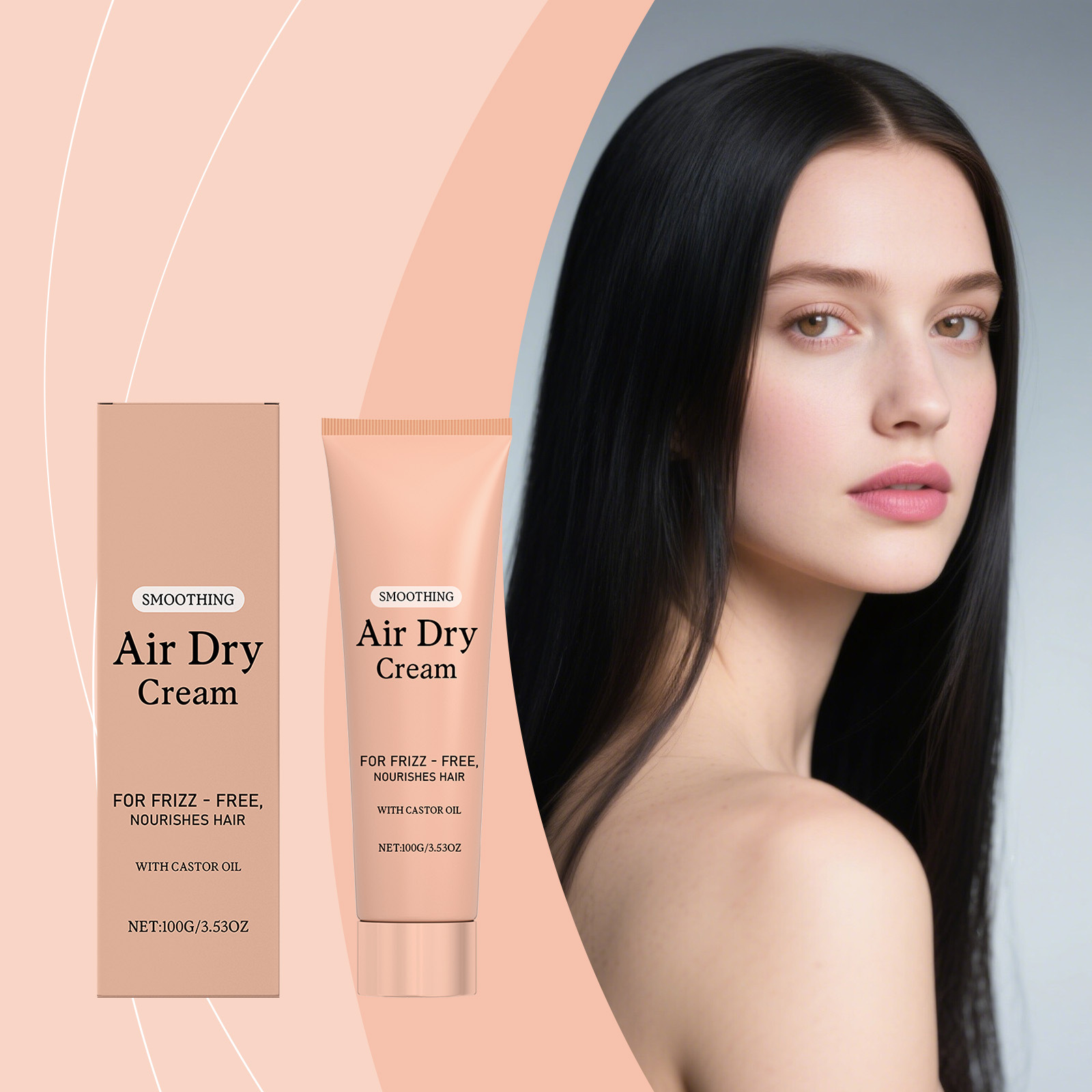 Hair Care Normal - Crème Capillaire Lissante Séchage à l'Air