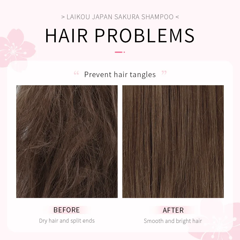 LAIKOU japon Sakura shampooing - Hair Care Organic avis et prix