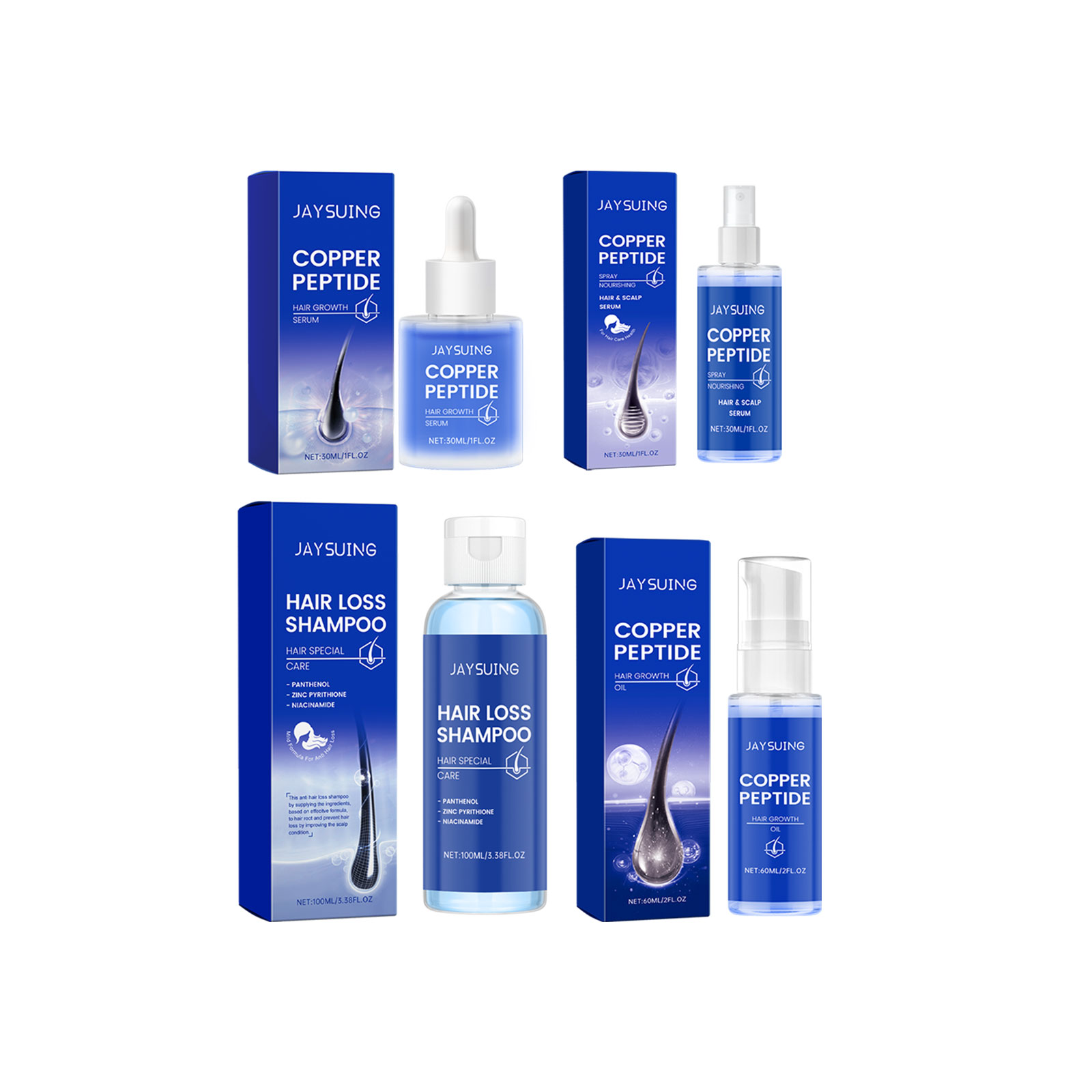 Shampooing au peptide de cuivr - Hair Care Nature avis et prix
