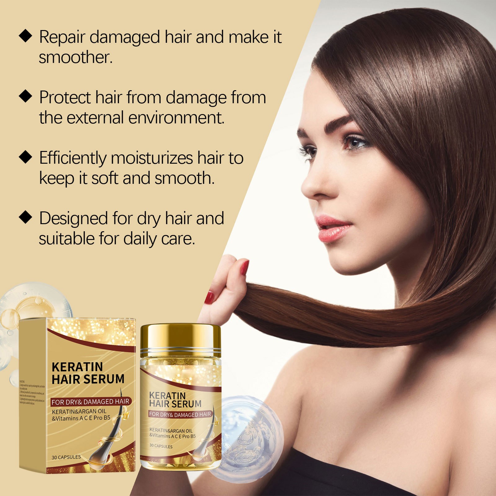 Capsules de soin des cheveux l - House Hair Care avis et prix