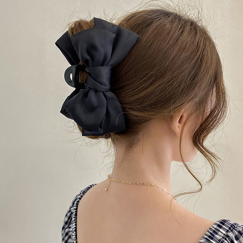 Pince à cheveux avec nœud, gra - Hair Clip Claw Large avis et prix