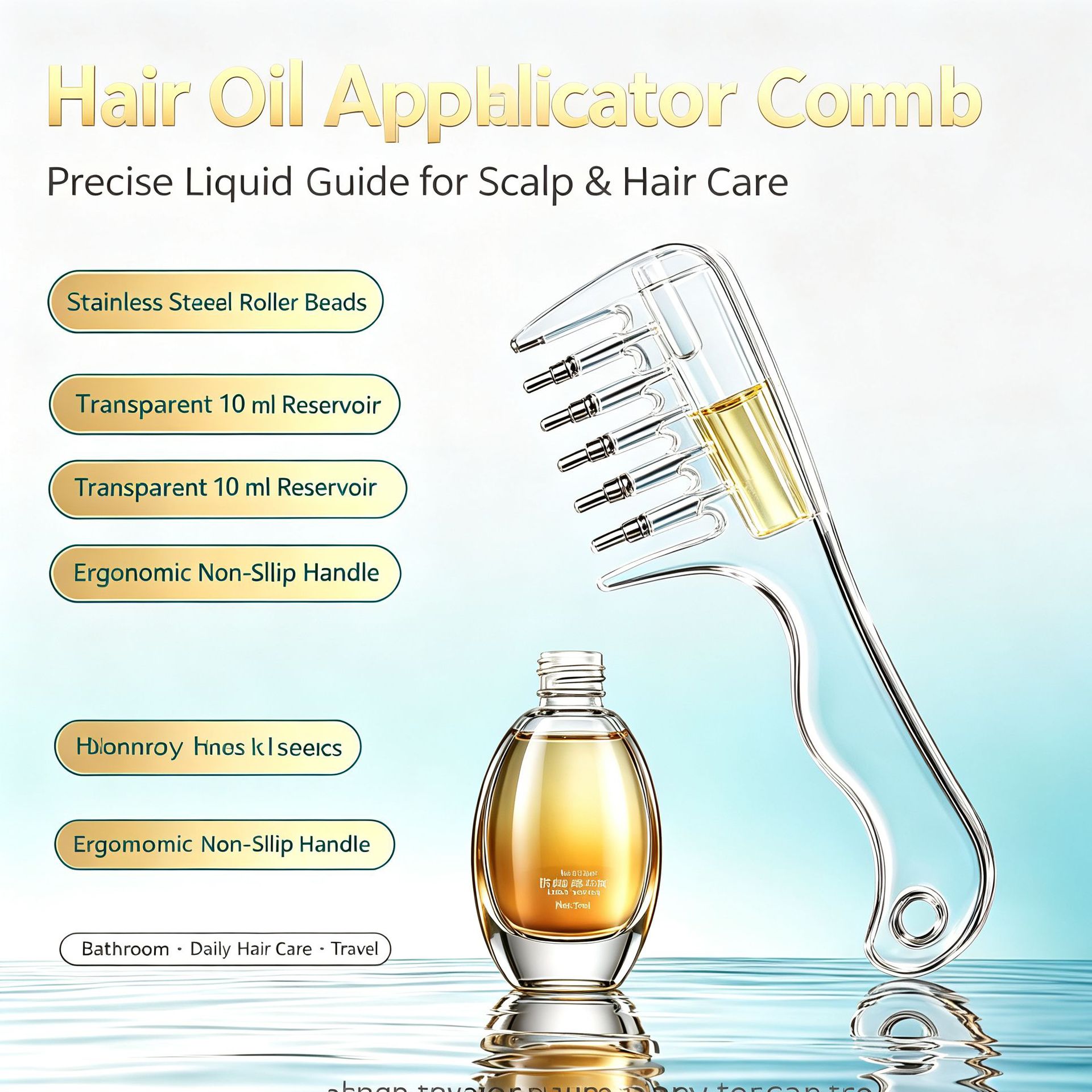 Peigne applicateur d'infusion  - House Hair Care avis et prix